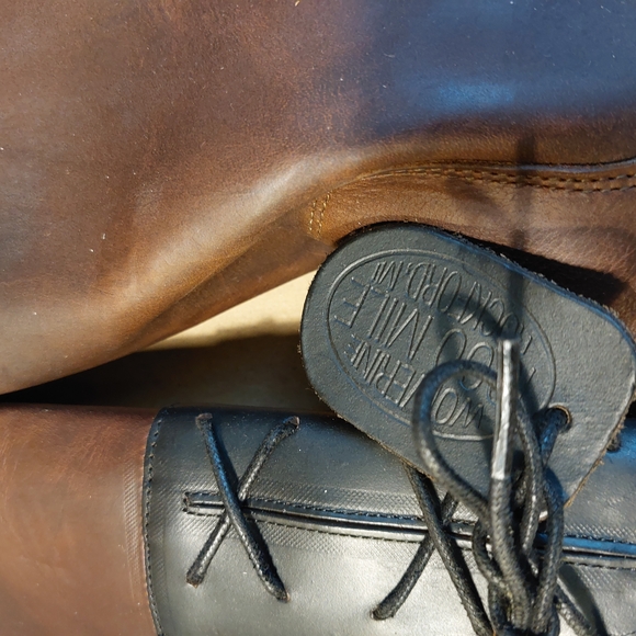 Wolverine Brown Leather Boots Womens - Picture 15 of 16